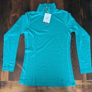 New womens Woolx quarter zip, size medium